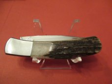 Katz Stag Handle Folding Lock Back  ATS-34