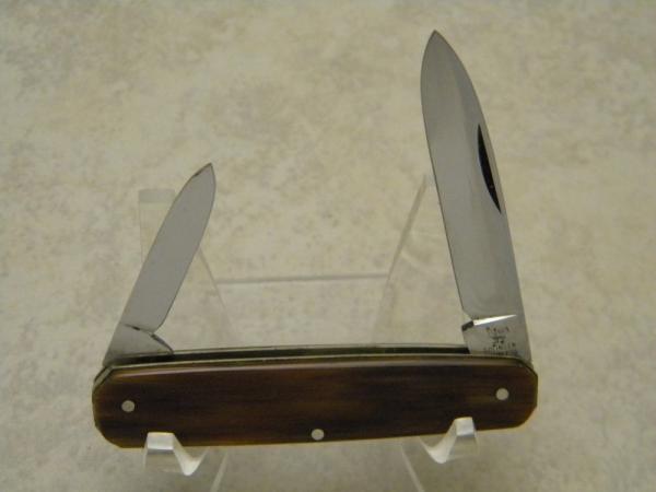 Hen and Rooster C Bertram Rostfrei Solingen Germany Pen Knife Pre. 1975