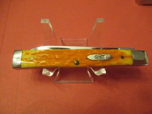 Case XX 2005 Orange Bone Limited Edition XX Doctors Knife Pattern # 6185 SS 