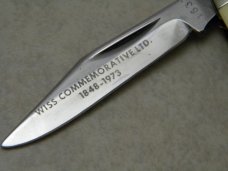 Boker USA Delrin 8313 Wiss Commemorative Ltd. 1848-1973 Whittler Knife - NIB Boker USA Delrin 8313 Wiss Commemorative Ltd. 1848-1973 Whittler Knife - NIB