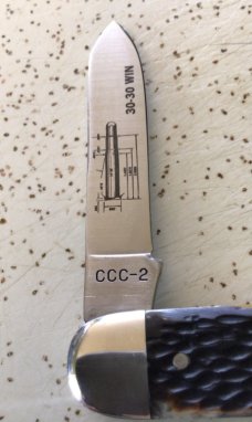 VINTAGE BONE CAMILLUS USA CLASSIC CARTRIDGE CCC-2 30-30 WINCHESTER POCKET KNIFE/“NOS” & BEAUTIFUL VINTAGE BONE CAMILLUS USA CLASSIC CARTRIDGE CCC-2 30-30 WINCHESTER POCKET KNIFE/“NOS” & BEAUTIFUL