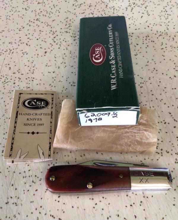 VINTAGE BONE CASE XX 1970 620091/2 BARLOW POCKET KNIFE / “SWEET to THE BONE” VINTAGE BONE CASE XX 1970 620091/2 BARLOW POCKET KNIFE / “SWEET to THE BONE”