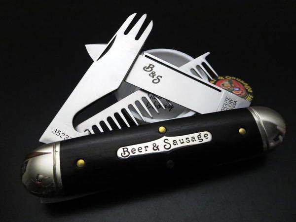 Great Eastern Cutlery #35 Beer & Sausage Bar Tool Knife Gabon Ebony GEC 352320 Great Eastern Cutlery #35 Beer & Sausage Bar Tool Knife Gabon Ebony GEC 352320