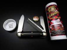 Great Eastern Cutlery #35 Beer & Sausage Bar Tool Knife Gabon Ebony GEC 352320 Great Eastern Cutlery #35 Beer & Sausage Bar Tool Knife Gabon Ebony GEC 352320