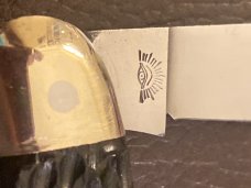 Vintage Carl Schlieper German Eye Premium Quality Hammer Forged Knife With Two Blades Like Nrw Vintage Carl Schlieper German Eye Premium Quality Hammer Forged Knife With Two Blades Like Nrw