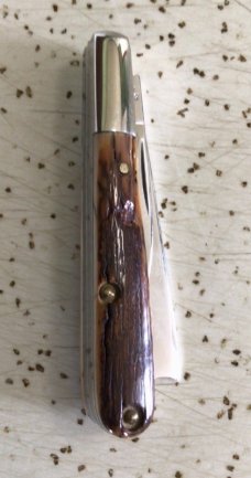 SCHATT & MORGAN QUEEN CUT CO 2008 MASTADON IVORY RAZOR/MINI BARLOW POCKET KNIFE/1 of 600