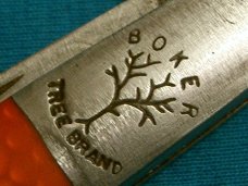 VINTAGE CUSTOM HANDLE BOKER TREE BRAND 493 BARLOW BAREHEAD FOLDING POCKET PEN KNIFE KNIVES OLD VINTAGE CUSTOM HANDLE BOKER TREE BRAND 493 BARLOW BAREHEAD FOLDING POCKET PEN KNIFE KNIVES OLD