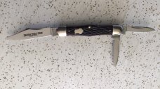 VINTAGE BONE WINCHESTER 1990 3902 WHITTLER POCKET KNIFE/ NOS/ SWEET PIECE VINTAGE BONE WINCHESTER 1990 3902 WHITTLER POCKET KNIFE/ NOS/ SWEET PIECE