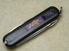 Victorinox Switzerland Stainless Rostfrei Atlanta 1996 Olympic Games Swiss Army Type Knife - NIB Victorinox Switzerland Stainless Rostfrei Atlanta 1996 Olympic Games Swiss Army Type Knife - NIB