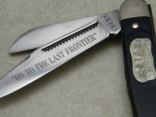 Boker USA Great Amer. Story No. 1776 "On To The Last Frontier" Stockman Knife NIB Boker USA Great Amer. Story No. 1776 "On To The Last Frontier" Stockman Knife NIB