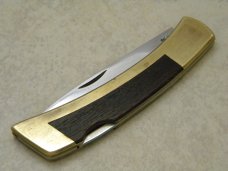 Gerber Portland, OR 97223 USA Wood Classic Folding Lockback Knife c.1970's