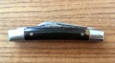 Pair of Vintage Miller Bros Small Congress Whittlers Pearl & Tortoise Shell
