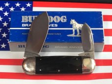 1995 Bulldog Brand HAND MADE / Hammer Forged Elephant Toe w/ African Buffalo Blade Etch 1995 Bulldog Brand HAND MADE / Hammer Forged Elephant Toe w/ African Buffalo Blade Etch