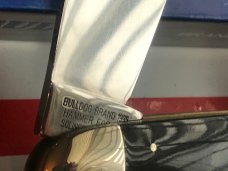 1995 Bulldog Brand HAND MADE / Hammer Forged Elephant Toe w/ African Buffalo Blade Etch 1995 Bulldog Brand HAND MADE / Hammer Forged Elephant Toe w/ African Buffalo Blade Etch
