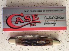 VINTAGE BONE CASE XX USA 7 DOT 1993 PS06347 WHITTLER POCKET KNIFE/NOS/BEAUTIFUL 