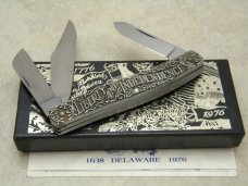 SW CUT USA (Schrade) TC-1 Limited Edition Thirteen Colonies "Deleware 1638" Stockman Knife in Box SW CUT USA (Schrade) TC-1 Limited Edition Thirteen Colonies "Deleware 1638" Stockman Knife in Box