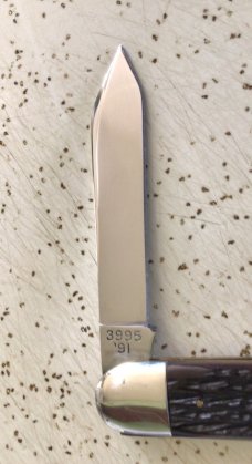 VINTAGE BONE WINCHESTER 1991 3995 WHITTLER POCKET KNIFE / NOS/MINT to THE BONE VINTAGE BONE WINCHESTER 1991 3995 WHITTLER POCKET KNIFE / NOS/MINT to THE BONE