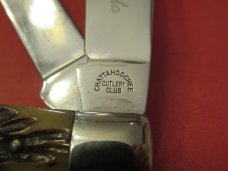Queen Cutlery Co 1978 Brown Bone Mini Trapper Queen Cutlery Co 1978 Brown Bone Mini Trapper