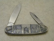 Vintage J.A. Henckels Germany 0112 Bicentennial Metal Souvenir Pen Knife - NIB