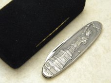 Vintage J.A. Henckels Germany 0112 Bicentennial Metal Souvenir Pen Knife - NIB
