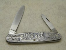 Vintage J.A. Henckels Germany 1377 Bicentennial Metal Souvenir Pen Knife - NIB