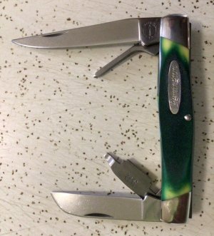VINTAGER REMINGTON USA  9507 WATERFOWL POCKET KNIFE/NOS / “SWEET PIECE “ 