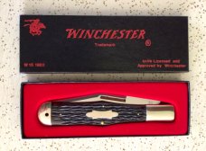 VINTAGE BONE WINCHESTER USA #1920 1990 COKE BOTTLE FOLDING HUNTER/POCKET KNIFE/NOS/SWEET to THE BONE