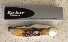 VINTAGE STAG KA-BAR “DOGS HEAD” UNION CUT CO OLEAN NY XII/77 1977 FOLDING HUNTER/POCKET KNIFE/NOS VINTAGE STAG KA-BAR “DOGS HEAD” UNION CUT CO OLEAN NY XII/77 1977 FOLDING HUNTER/POCKET KNIFE/NOS