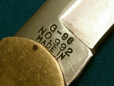 JET AER CORP PATERSON NJ G-96 992 JAPAN LOCKBACK FOLDING POCKET KNIFE KNIVES OLD JET AER CORP PATERSON NJ G-96 992 JAPAN LOCKBACK FOLDING POCKET KNIFE KNIVES OLD