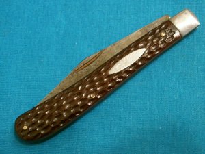 SABRE JAPAN 620 LOCKBACK BAREHEAD FOLDING POCKET KNIFE KNIVES OLD
