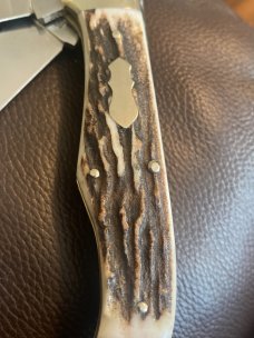 1983 Bulldog Brand Solingen Germany Super Fat & Super Gmarly Stag Hamdles Folding Hunter War Hawk 1983 Bulldog Brand Solingen Germany Super Fat & Super Gmarly Stag Hamdles Folding Hunter War Hawk
