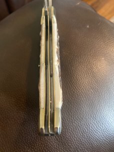 1983 Bulldog Brand Solingen Germany Super Fat & Super Gmarly Stag Hamdles Folding Hunter War Hawk 1983 Bulldog Brand Solingen Germany Super Fat & Super Gmarly Stag Hamdles Folding Hunter War Hawk