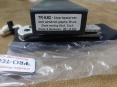 Pro tech TR-5.62 1 of 300 shaw sterling skull