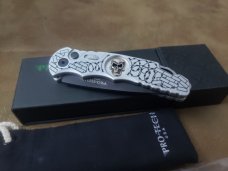 Pro tech TR-5.62 1 of 300 shaw sterling skull