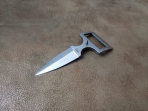 Vintage bowen belt buckle knife