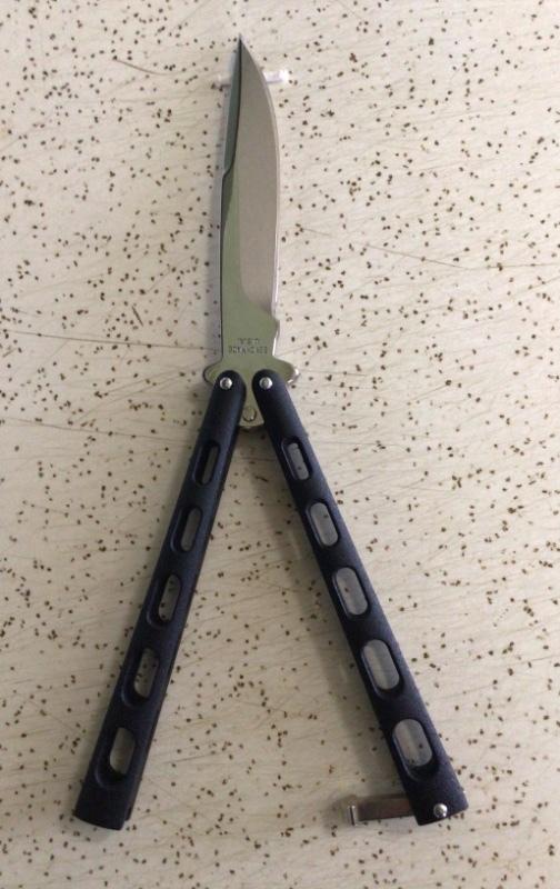 VINTAGE BENCHMADE USA BALI SONG 239B WEEHAWK BLADE BUTTERFLY KNIFE/ “BEAUTIFUL PC” &  “MINT”