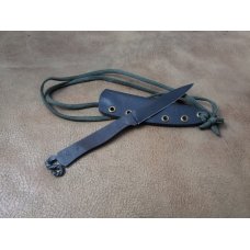 MMK&T hand forged minimalist neck knife