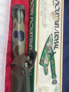 Vintage Parker Smoky Mountain Survival / Boot knife (K-363 c) w/ Sheath -Quick Release Sheath -Mint Vintage Parker Smoky Mountain Survival / Boot knife (K-363 c) w/ Sheath -Quick Release Sheath -Mint
