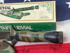 Vintage Parker Smoky Mountain Survival / Boot knife (K-363 c) w/ Sheath -Quick Release Sheath -Mint Vintage Parker Smoky Mountain Survival / Boot knife (K-363 c) w/ Sheath -Quick Release Sheath -Mint