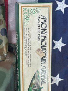 Vintage Parker Smoky Mountain Survival / Boot knife (K-363 c) w/ Sheath -Quick Release Sheath -Mint Vintage Parker Smoky Mountain Survival / Boot knife (K-363 c) w/ Sheath -Quick Release Sheath -Mint