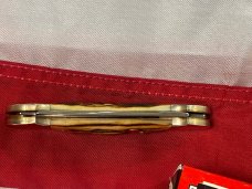 Vintage J A Henckels 2 Blade Canoe w/ Great Stag Handles +Red Shield & Blade Etch - NM -NICE ONE! Vintage J A Henckels 2 Blade Canoe w/ Great Stag Handles +Red Shield & Blade Etch - NM -NICE ONE!