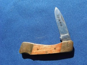 SHARP 100 LOCKBACK POCKET KNIFE - Made in JAPAN!!!