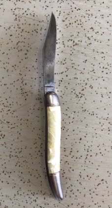 ANTIQUE/VINTAGE IMPERIAL USA 1946-56 TOOTHPICK STYLE SWITCHBLADE/ “SWEET WORKING PIECE” ANTIQUE/VINTAGE IMPERIAL USA 1946-56 TOOTHPICK STYLE SWITCHBLADE/ “SWEET WORKING PIECE”