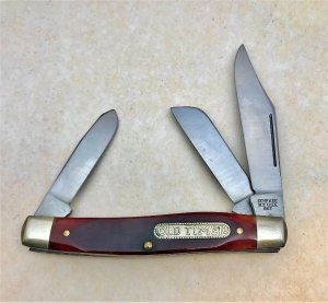 SCHRADE USA RED BONE 8OT