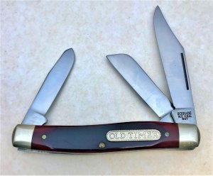 SCHRADE USA RED BONE 8OT