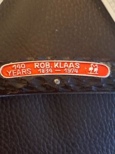 Vintage Kissing Crane Robi Klaas Black Bone Handle Congress "140 Years Robi Klaas 1834-1974" Vintage Kissing Crane Robi Klaas Black Bone Handle Congress "140 Years Robi Klaas 1834-1974"