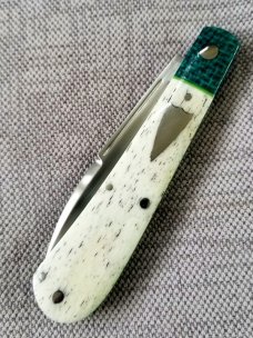 K'roo Custom Giraffe Bone Zulu Knife,NEW,W/ slip, 4".. real micarta....liners..spacers..filework K'roo Custom Giraffe Bone Zulu Knife,NEW,W/ slip, 4".. real micarta....liners..spacers..filework