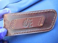 NOS COLT KNIFE KNIVES CT16 SHEATH LOCKBACK PLAIN EDGE WOOD HANDLE FOLDING POCKET w/ Leather Sheath NOS COLT KNIFE KNIVES CT16 SHEATH LOCKBACK PLAIN EDGE WOOD HANDLE FOLDING POCKET w/ Leather Sheath