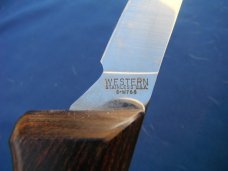 VINTAGE WESTERN S-W766 STAINLESS FILET FISHING KNIFE w/ original leather sheath. MADE IN THE USA!!!! VINTAGE WESTERN S-W766 STAINLESS FILET FISHING KNIFE w/ original leather sheath. MADE IN THE USA!!!!