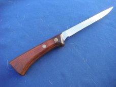 VINTAGE WESTERN S-W766 STAINLESS FILET FISHING KNIFE w/ original leather sheath. MADE IN THE USA!!!! VINTAGE WESTERN S-W766 STAINLESS FILET FISHING KNIFE w/ original leather sheath. MADE IN THE USA!!!!